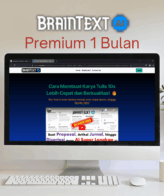 Braintext AI Premium 12 Bulan