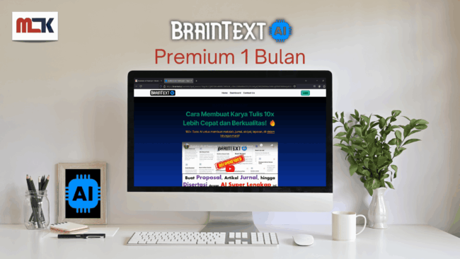 Braintext AI Premium 12 Bulan