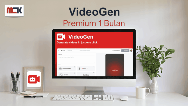 Videogen Premium 1 Bulan