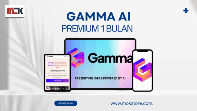 GAMMA AI Premium 1 Bulan