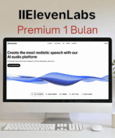 Eleven Labs Premium 1 Bulan