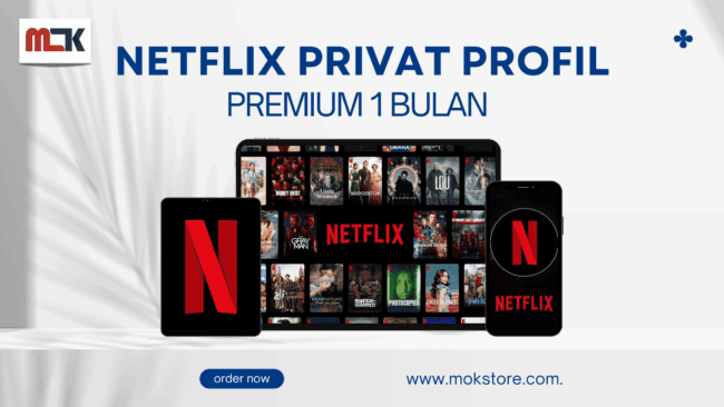 Netflix Privat Profil Premium 1 Bulan