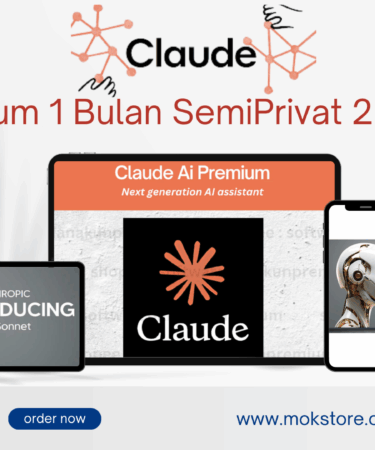 Claude AI Premium 1 Bulan SemiPrivat 2 Users