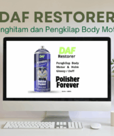 DAF Restorer Penghitam dan Pengkilap Body Motor