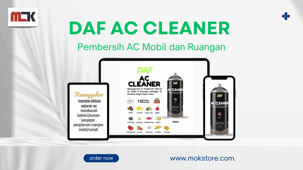 AC CLEANER DAF Pembersih AC Mobil dan Ruangan