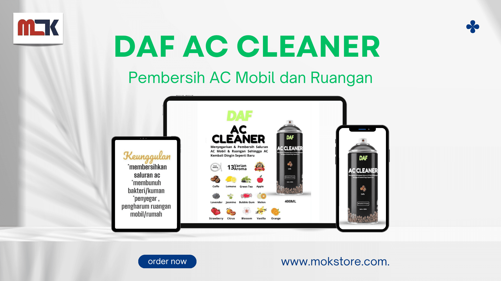 AC CLEANER DAF Pembersih AC Mobil dan Ruangan
