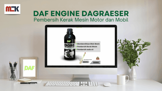 DAF Engine Dagraeser 500ml - Pembersih Mesin Motor dan Mobil