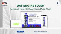 Engine Flush DAF Pembersih Kerak Oli Dalam Mesin Motor Mobil