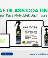 Glass Coating Kaca Mobil 250ML DAF Efek Daun Talas