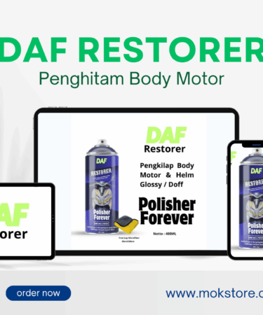 DAF Restorer Penghitam Body Motor