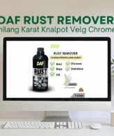 Rust Remover 1L DAF Penghilang Karat Knalpot Velg Chrome Besi