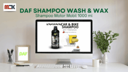 Shampoo Wash & Wax 1000ml DAF Shampoo Motor Mobil