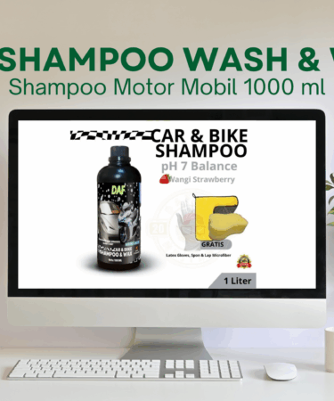 Shampoo Wash & Wax 1000ml DAF Shampoo Motor Mobil