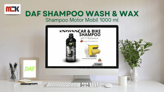 Shampoo Wash & Wax 1000ml DAF Shampoo Motor Mobil