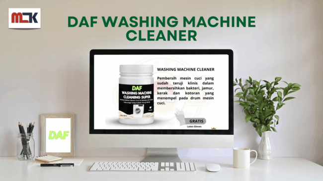 Washing Machine Cleaner DAF 500GR - Pembersih Tabung Mesin Cuci