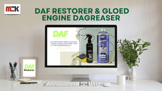Gloed Engine Dagreaser DAF Restorer Pembersih Mesin Kerak Pengkilap Penghitam Body Motor Mobil