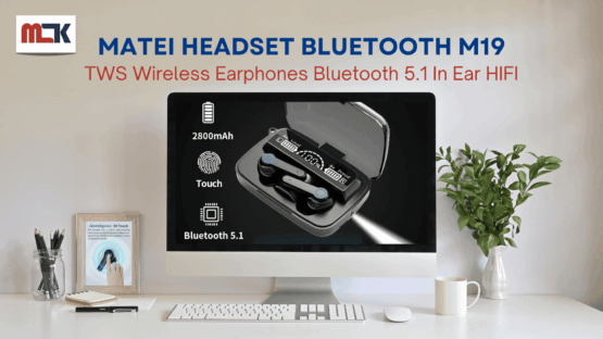 Matei Headset Bluetooth M19 TWS Wireless
