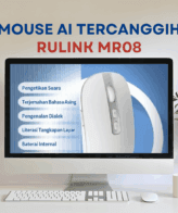 Mouse AI Tercanggih RULINK MR08 - Ketik dan Translate Hanya Dengan Perintah Suara