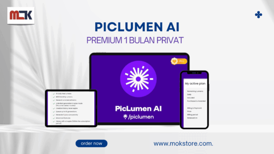 PicLumen AI Pro Plan 1 Bulan Privat