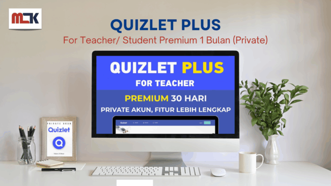 Quizlet Plus For Teacher/ Student Premium 1 Bulan Privat