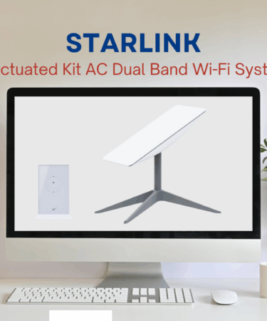 STARLINK - Standard Actuated Kit AC Dual Band Wi-Fi System - White