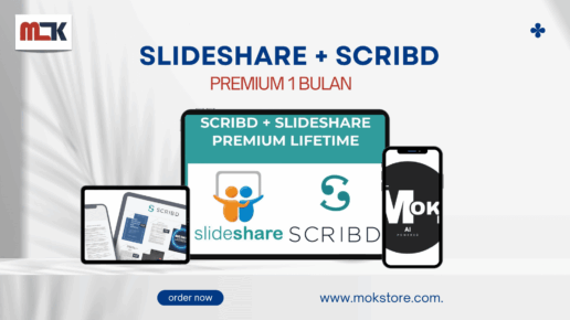 SlideShare + Scribd Premium 1 Bulan